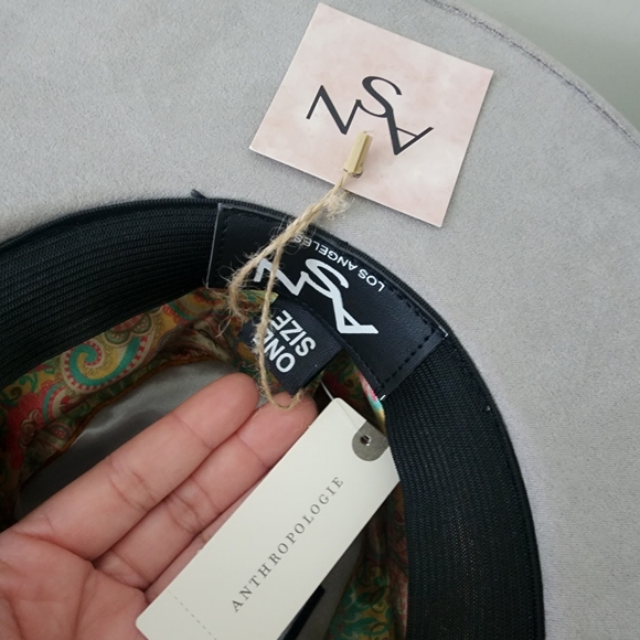 Anthropologie grey fedora hat - Picture 4 of 7